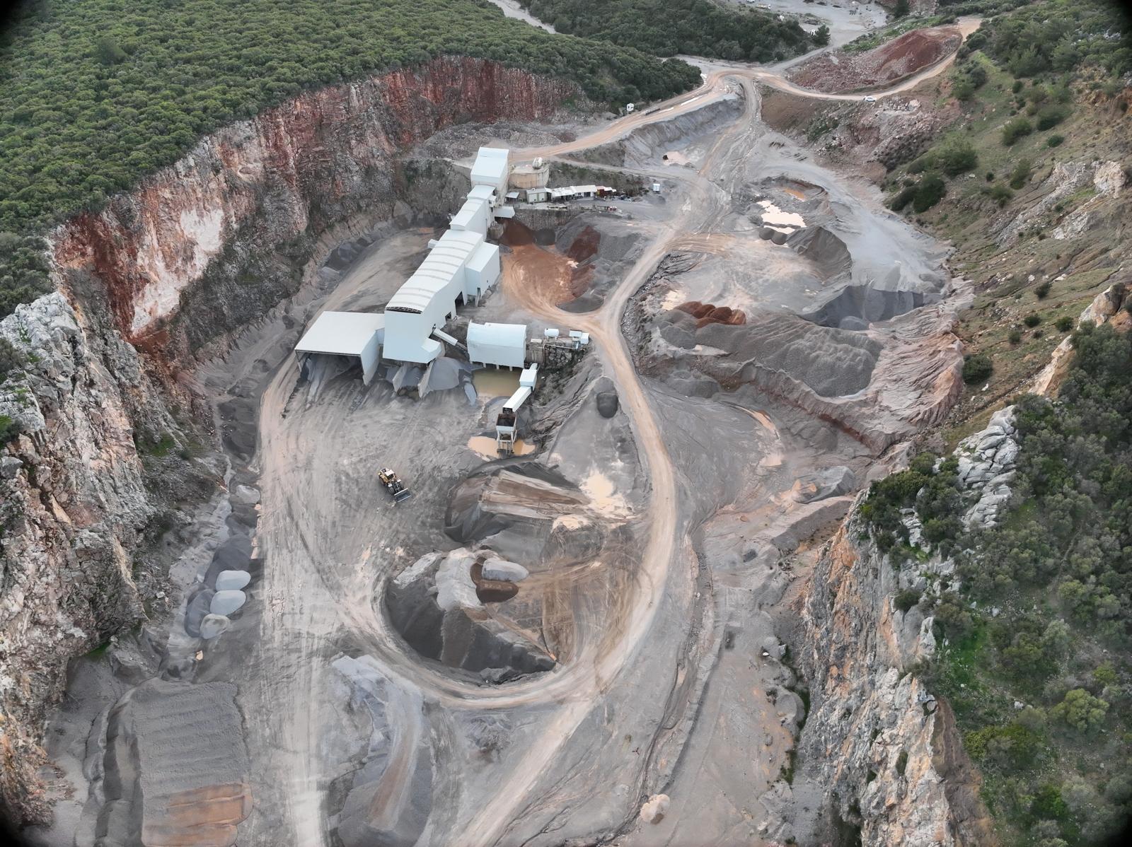 Bemaş Urla taş ocağı ve kırma eleme tesisi